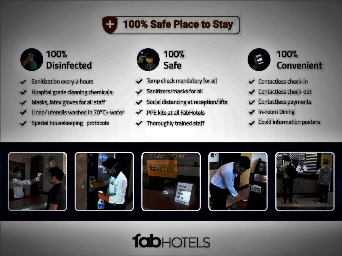 Fabhotel Damanis Ashok Nagar Udaipur Bagian luar foto
